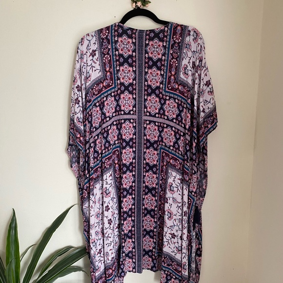 Womens cover-ups Kimono cardigan size XL / XXL - Picture 2 of 8